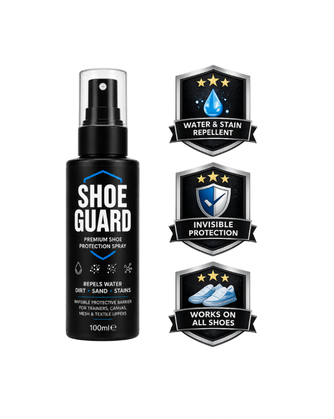 ShoeGuard - Premium Shoe Protection Spray